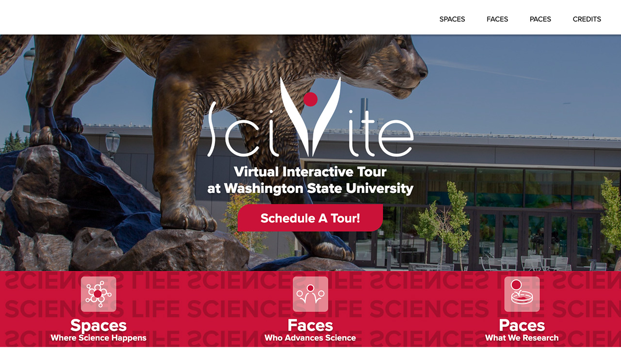 WSU Vancouver Life Sciences tour project